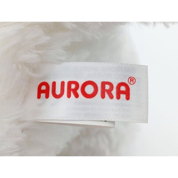Aurora Stompers Sophie Puppy White Plush 11" Lovey Stuffed Toy NEW - Picture 6 of 6
